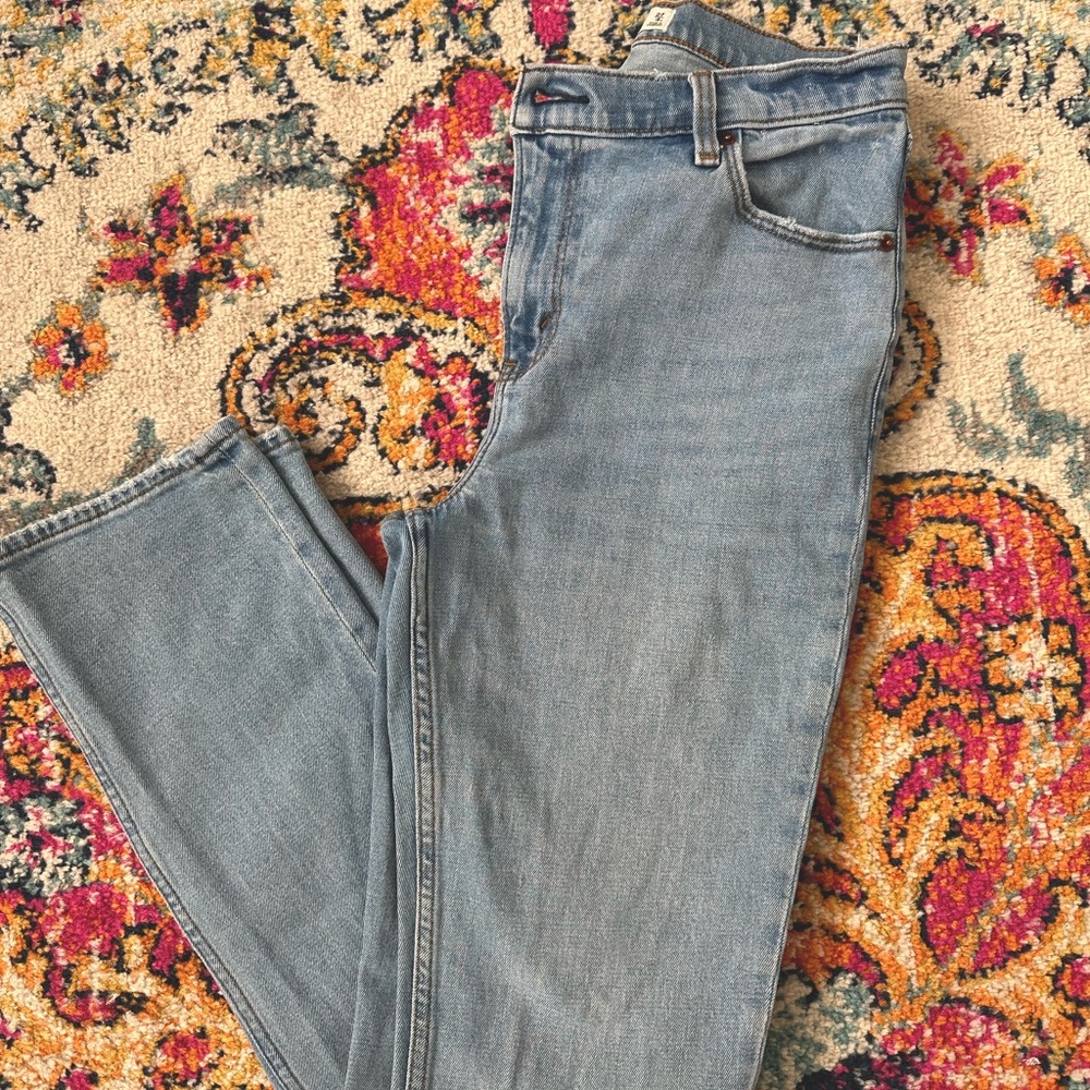 Abercrombie High Rise 90s Slim Straight